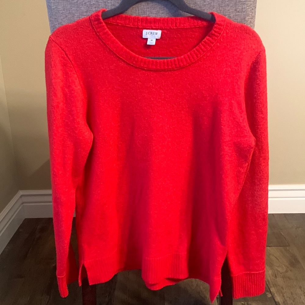 J. Crew Sweater Red GUC!